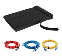 100 PCS Reusable Cable Ties with Hook and Loop, Multi-purpose Adjustable 8 Inch Cable Management Wire Ties Cable Straps for Organizing Home, Office and Data Centers (Black)