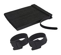 100 PCS Reusable Cable Ties with Hook and Loop, Multi-purpose Adjustable 8 Inch Cable Management Wire Ties Cable Straps for Organizing Home, Office and Data Centers (Black)