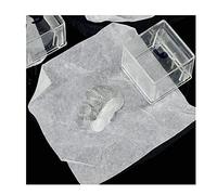 100 PCS Round Blank Slides Coverslips, 3-50mm Glass Microscope Cover Slide Slips, Round Coverslip (Color : 10mm)