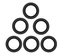 100 Pcs Rubber Bite Alarm Washer, Fishing Connect Ring High Elasticity Accessory Tackle for Bite Alarm Rod Connector