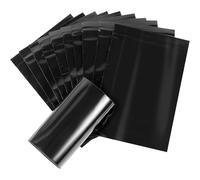 100 Pcs Sanitary Disposal Bags, Black Sealable Tampon Disposal Bags, Sealable and Prevents Odours, Ideal for Hiking, Protected Women's Privacy