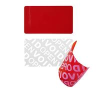 100 pcs - Security Seal Sticker - 35 * 20mm, Red - Tamper Proof Label