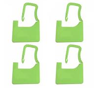 100 PCS Security Seals, Plastic Tamper Proof Padlock Tags for Catering Trolleys & Airline Duty Free, Single Use Locks for Money Bags, Storage Bins & Logistics