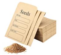 100 PCS Seed Envelopes, Seed Packets Envelopes for Seed Collections