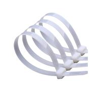 100 Pcs Self-Locking Plastic Nylon Cable Ties,Home Office Workshop Plastic Cord Knots(W4x300mm)