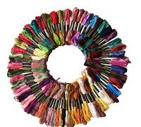 100 Pcs/Set Multicolor Random DMC Cotton Thread Embroidery Thread Floss Sewing Skeins Craft Knitting Spiraea