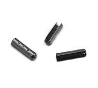 100 Pcs Shoelace 4mm Bullet Metal ends Aglet Tip replacement for Shoe Lace Black by micoshop