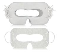 100 Pcs Single-use VR Sweat Pads for Meta Quest3S Face Interface Non-Woven Fabric Breathable Anti-Sweat Replacement Pads VR Headset Gaming Accessories