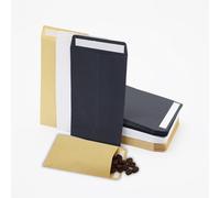 100 Pcs Small Envelopes, Self Seal Money Envelopes Coin Envelopes, 6 x 10 cm Kraft Paper Seed Envelopes Packets for Storing Small Items Seeds Coins Wages Notes Beads (2.4 x 3.9 inch)