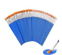100 Pcs Small Paint Brushes, Paint Brushes Art, Paintbrush, For Various Tasks Such As Body Painting, Face Painting, Nail Art, Detailing, And Working On Small Figurines