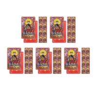 100 Pcs Snake Year Taisui Card Pvc Fortune Protection Card
