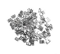 100 Pcs Solar Panel Cable Clips for Organizing and Securing Wires on Solar Panels, Kayaks and Fishing Boats Compatible with 6mm to 6 5mm Cable Diameter