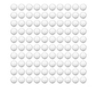 100 Pcs Solid Polystyrene Foam Balls White Spheres For Floral Arrangements Cake Pops For Sweet Tree Crafts And Diy Home Decor Projects Sizes 20mm 25mm 30mm Mixed Pack For Kids Art Supplies(2.5cm)