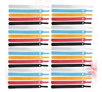 100 Pcs Sticker Cable Ties Data Storer Power Cord Bundle for Home