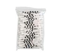 100 Pcs Stripe Golf Tees Bamboo Golf Tees Stable Training Ball Stand Tees Golf Practice Tees Golf Accessories Durable
