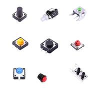 100 Pcs Tact Switch TS5216A 160gf 025 SMD-4P, 5.2x5.2mm 5.2*.2 * 1.6mm Vertical Tactile switch