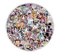 100 Pcs The Owl House Stickers for Laptop, Bumper, Skateboard, Water Bottles, Computer, Phone, Guitar, Cartoon Stickers for Kids Teens Adult