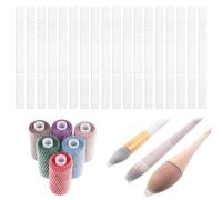 100 pcs Threads Spool Net Thread Net Spool Saver Sewing-Net-Thread for Different Sizes of Embroidery Sewing Quilting and Serger Thread Spools (12x1cm)