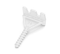100 Pcs Tile Levelling System, 2mm Screw Clips Caps Reusable Spacers Kit PP