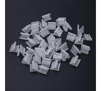 100 Pcs Transparent Balloon V-shaped Clip Plastic V-shaped Balloon Clip Wedding Creative Wedding Party Halloween Sealed Decorations Supplies