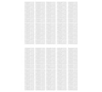 100 Pcs UHF RFID Tags 860-960MHz KM4Q Chip Adhesive Inlay Label, ISO 18000-6C EPC Class1 Gen2 Protocol, PET Substrate for Asset Library Clothing Inventory