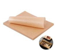 100 PCS Unbleached Parchment Baking Paper, Greaseproof Paper Sheets, Baking Paper Sheets, 8x12 inch Non-Stick Pre-Cut Unbleached Sheets for Oven, Air Fryer, Cooking, Baking Tray Liner