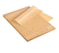 100 Pcs Unbleached Parchment Paper Baking Sheets, 8x12 inch Precut Non-Stick Parchment Sheets for Air Fryer, Oven, Bakeware, Steaming