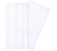 100 pcs Velcro Dots,Velcro Dots Self Adhesive,Small Velcros Dot,for DIY Crafts, Floor,Glasses,Metals,Paper,Leather(White)