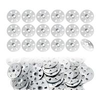 100 PCS Washers, Tile Backer Board Washer, 35mm Diameter Fix Washer, Metal Washers for Gypsum, Board, Extruded Plate
