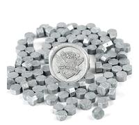 100 Pcs Wax Seal Beads Retro Wax Print Beads Sealing Sealing Stamp Head Gold Wedding Wax Lacquer for Seals 001(D10)