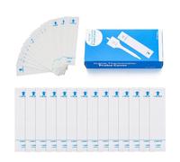 100 Pcs White Disposable Probe Covers for Digital Oral Thermometers Rectal Thermometer Sleeves Universal Probe Covers for Thermometer Safe, Sanitary, Healthy, Oral Thermometers