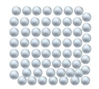 100 Pcs White Polystyrene Foam Balls Christmas Decoration for Craft 35mm