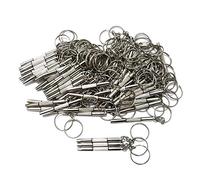 100 pcs wholesale Mini 3 in 1 Stainless Steel Screwdriver Keychain Precision Eyeglass Repair Tool (100)