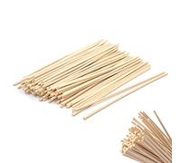 100 PCS Wicker Cane, Caning Material,Wicker Stakes,Diameter 3 m Braided Material, Natural Rattan Cane, Room Fragrance Sticks,Round Natural Rattan Reed for Basket Making and Weaving (L-30CM)