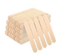 100 Pcs Wooden Lollipop Sticks, Popsicle Sticks, Plant Labels, Wood Craft for Modelling, Decorations, Craft, Garden (15cm x 1.8 cm)