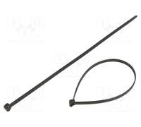 100 pcs x HELLERMANNTYTON - 118-00018 - Cable tie, L: 245mm, W: 4.6mm, polyamide