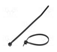 100 pcs x PANDUIT - PLT1M-C0 - Cable tie, L: 99mm, W: 2.5mm, polyamide, 80N, bla