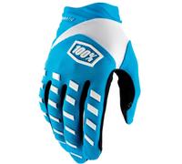 100% MX Gloves Airmatic Blue Motocross MTB Off Road ATV Quad