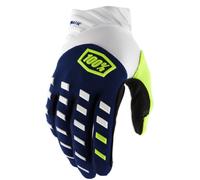 100 Percent Airmatic Gloves Navy WhiteMX Motocross Off Road Enduro racing MTB