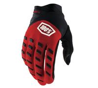 100 Percent Airmatic Gloves Red BlackMX Motocross Off Road Enduro racing MTB
