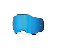 100 Percent Armega Replacement MX Goggle Lens One Size Blue Mirror