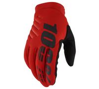 100percent Brisker Off-road Gloves Red XL / Short Men