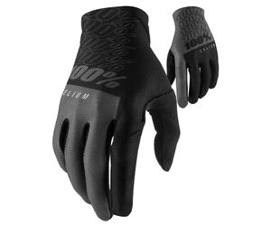 100 Percent Celium MTB Gloves Black/Grey