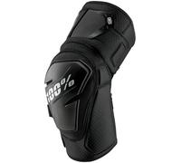 100% Fortis Bicycle Knee Protectors, black, size S M for Men