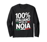 100 Percent Italiano Zero Noia Italian Pride Design Long Sleeve T-Shirt