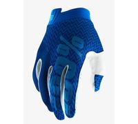 100 Percent Itrack Youth MTB Gloves Blue/Navy