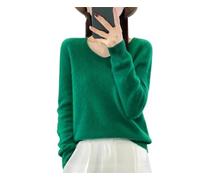 100 Percent Merino Wool Women Sweater V-Neck Long Sleeve Basic Pullover Jumper Soft Knit Pullover