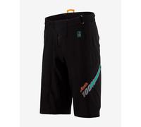 100 Percent MTB Airmatic Shorts Black Grey Blue - 30