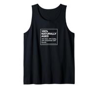 100 Percent Naturally Aged, Unexplained Ow Sounds Joke Tank Top