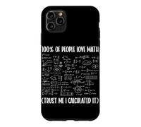 100 Percent Of People Love Math Math Club Student Geometry Case for iPhone 11 Pro Max